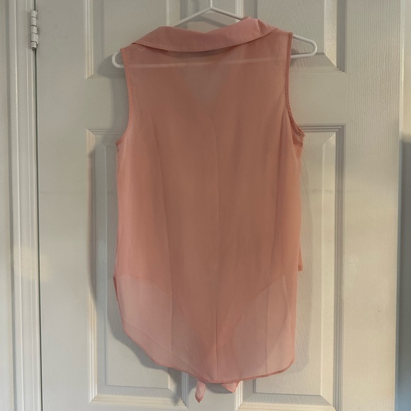 Pink Tank Blouse - Picture 2 of 3
